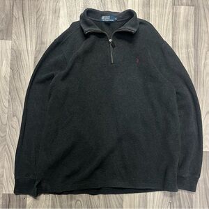 Polo Ralph Lauren dark grey quarter zip sweatshirt